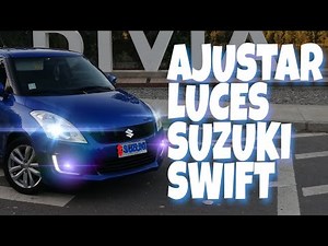 Ajustar luces Suzuki Swift adecuadamente
