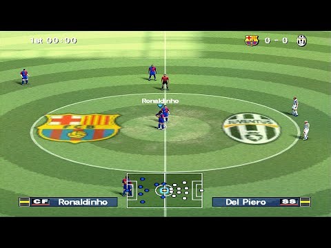 Pro Evolution Soccer 6 - Barcelona vs Juventus | PS2