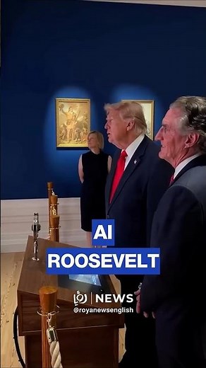Trump talks to AI President Roosevelt