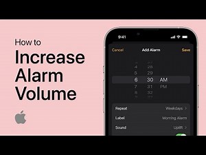 How To Increase the Sound Volume of your Alarm on iPhone