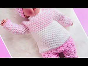 Easy Baby Sweater Pattern: Sizes Newborn to 2+ Years DIY Step-by-Step Tutorial with Bean Stitch