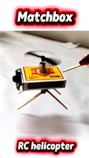 How to make RC helicopter use Matchbox