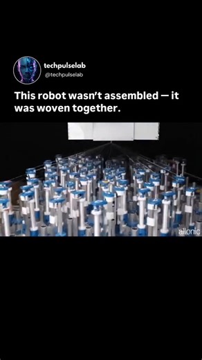 Artificial Intelligence (AI) on Instagram: "Allonic Robotics built a robot hand using something called 3D Tissue Braiding. Instead of assembling hundreds of tiny screws, joints, and cables, they weave high-strength fibers around a minimal rigid skeleton, similar to how human connective tissue wraps around bone. The entire structure, including tendons and compliant soft tissue, is formed in one continuous automated process. The result is strong but naturally soft. Safe for close human interaction