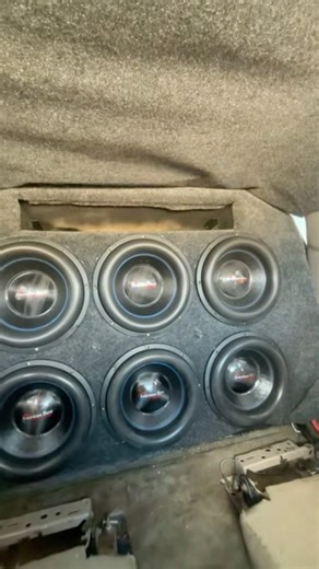 6 12” American bass bump!!! #bassboosted #automobile #bass #bassfeatured #subwoofer
