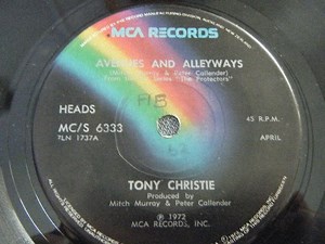 Tony Christie - Avenues And Alleyways
