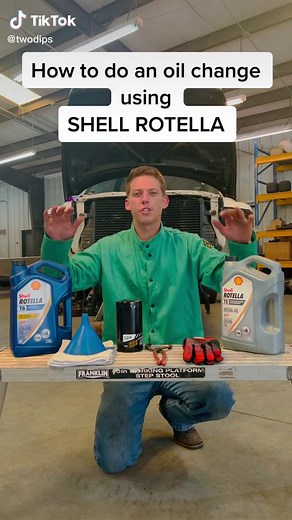 How to Change Your Truck's Oil with Shell Rotella T5 Synthetic Blend