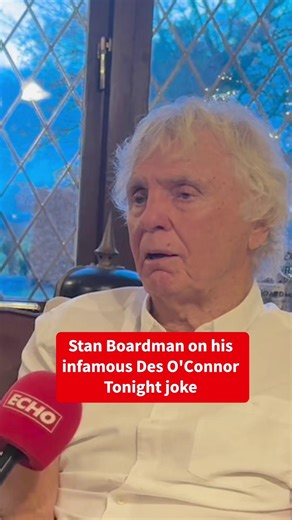 Stan Boardman on his infamous Des O'Conor Tonight joke 🤭 📺 | Liverpool Echo News