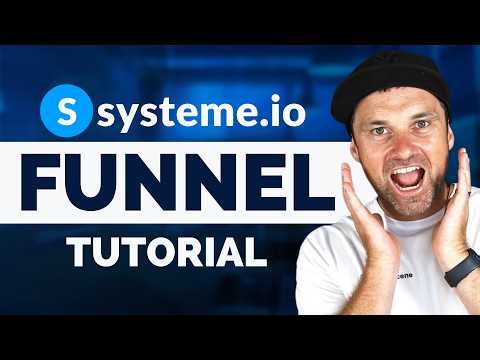 Systeme.io Funnel Tutorial ✅ Create a Lead Magnet Funnel [FREE Template]