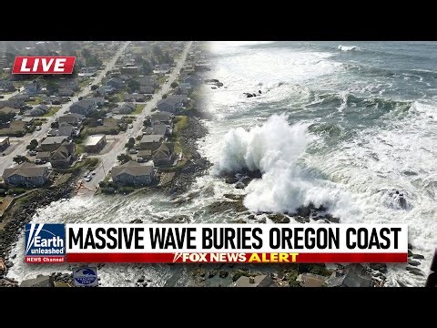 MASSIVE Wave Buries Oregon Coast — Sensors Hit Red Alert, Officials Alarmed