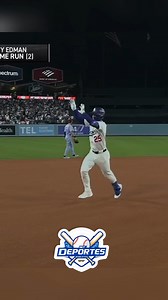 Solo Home Run Tommy Edman 🩵 #TommyEdman #dodgers #dodgersbaseball #homerun #sportslive #homeruns #philliesbaseball | Net Deportes