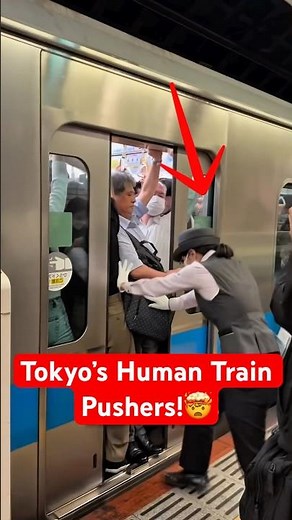 Why People Get Pushed Into Trains in Japan