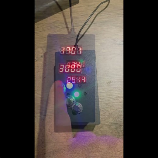 My Custom Pedalboard Gig Timer/Clock – Hands-Free, Stage-Ready!