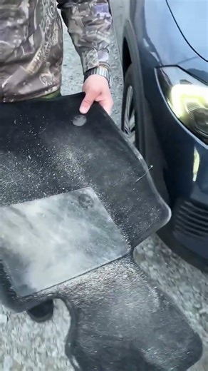 😂 Когда нет ковротёрки, но есть Mercedes #