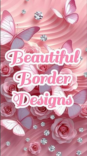 Assignment Front Page Design 🎀 Border Designs 💡 Front Page designs ❤️ Border design for notebook