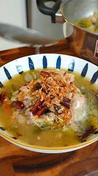 “ไก่ต้มผักกาดดอง”พร้อมวิธีทำข้าวนึ่งฟูๆ นุ่ม ๆ ด้วยหม้อต้มใบเดียว