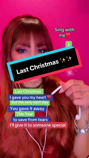 Last Christmas Cover Sing-Along Invitation