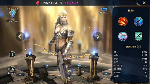 Heiress - HellHades - Raid Shadow Legends