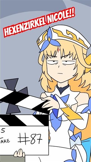 What is Nicole Doing in This Anime? ✨ @GenshinImpact #Hexenzirkel #nicole