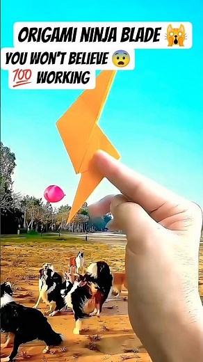 How to make Origami Ninja Blade 🙀, Paper Ninja Blade . #shorts