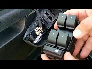 Power window master switch replacement for a 2007 - 2013 Chevy Silverado and many other models