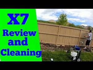 GRACO X7 paint sprayer: Assembly, review, use and cleaning (2023)