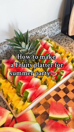 Easy Summer Party Fruit Platter Ideas