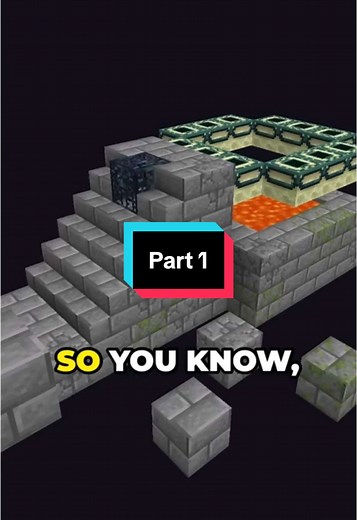 Part 1 of hiding every End Portal in Minecraft. Stay tuned for more! ⛏️ Credit to Rekrap2 for the original video. #Minecraft #GamingTikTok #MinecraftSeries #MinecraftClip #Rekrap2 #GamingCommunity #fyp #nokia
