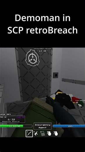 Chaos Insurgency Demoman part 2 | SCP retroBreach #roblox #retrobreach #tf2