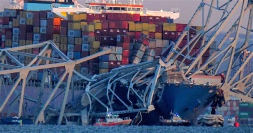 Francis Scott Key bridge collapses in Baltimore