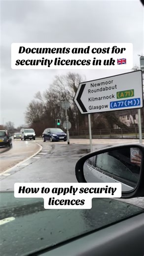 How to apply security licences and cost and document needed watch full video #UK life#For you#security #licences #international #students #growmyaccount