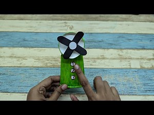 😎✂️How to Make a Pocket Toy Fan Using a Paper Cup - DIY Craft for Kids