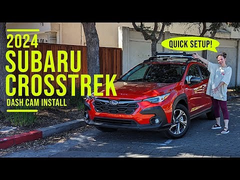 2024 Subaru Crosstrek | Dashcam Installation