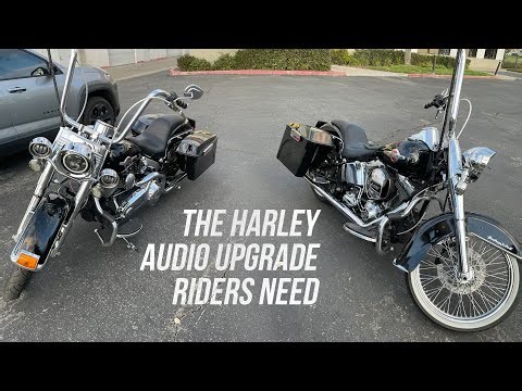 2017 Harley Softail Audio Upgrade | Musway MINI4S + Nemesis Audio 6x9s