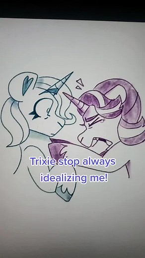 Back with the pony angst! Starlight was such a great villain imo #mlp #mylittlepony #mlpart #starlight #starlightglimmer #trixie #mlptrixie #fyp