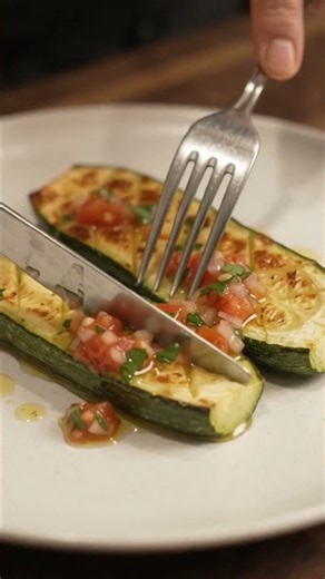 I Turned Zucchini Into a 5-Star Dish 🔥🥒 | Viral Chef Technique#viralreels#cooking