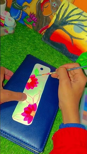how to make a bookmark📚🔖#youtube #art #trending