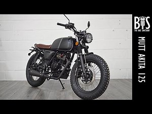 Mutt Akita 125 Retro Classic 125cc 2023 Model Video Walk Around