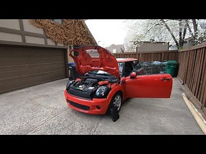 This Mini blows out white smoke when it gets hot. Roadside Rescue