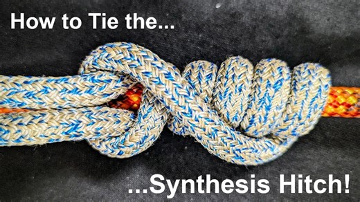 Synthesis Friction Hitch: Efficient Rope Management For Tree Climbing