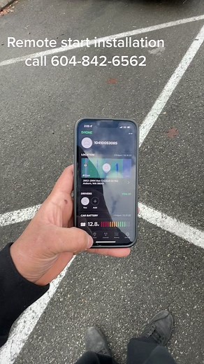 Remote start installation on TikTok