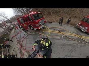 Residential structure fire on 7th Street New Kensington