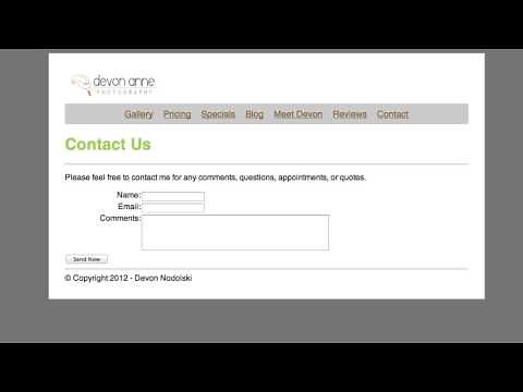 HTML and CSS - Using CSS to Layout a Form