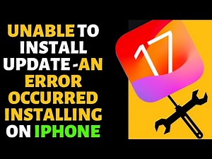 iOS 18.6.2 Unable to Install Update (100% FIXED)