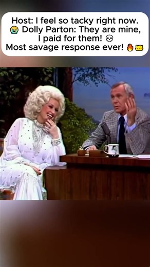 Dolly Parton Shuts Down Johnny Carson! (Tonight Show 1977) 😂💀
