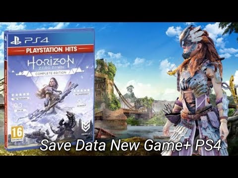 [PS4] Horizon Zero Dawn Complete Edition HZD Save Data New Game+ PS4 Hen