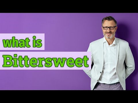 Bittersweet | Definition of bittersweet