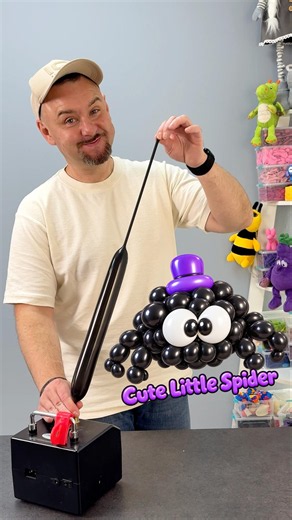 How to Make a Cute Balloon Spider 🕷️🎈