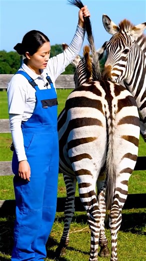 😂🦓 When the Herd Chats, Voices Shout While Tails Whisper Behind the Scenes 3