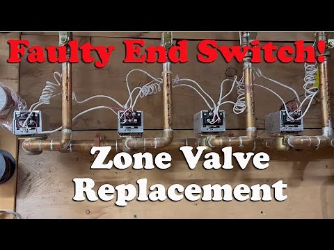 How To Troubleshoot And Fix A Honeywell Zone Valve/ No Heat On A Boiler Zone! Part Number V8043F1036