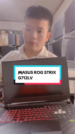 Cập bến em gaming thực chiến ASUS ROG STRIX G17 bùng nổ từng thước game 💥 ASUS Gaming ROG STRIX G712LV CPU AMD CORE I7 10750H Ram 16 GB /SSD 512g /Windown 11GeForce GTX 1660ti Ti (ddr6) / 17.3in 144hz 100%sRGB#reviewlaptop #cuộcsốngnhật #reviewlaptopgaming